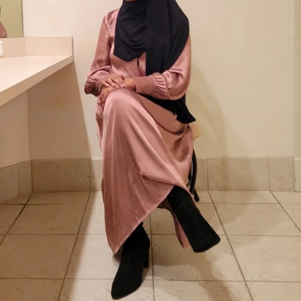 Satin Dress